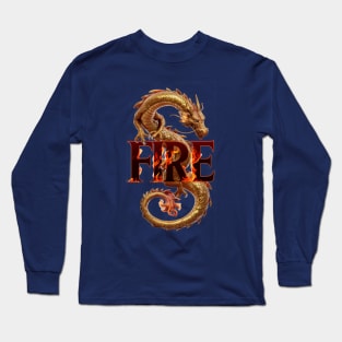 Dragon Fire Long Sleeve T-Shirt